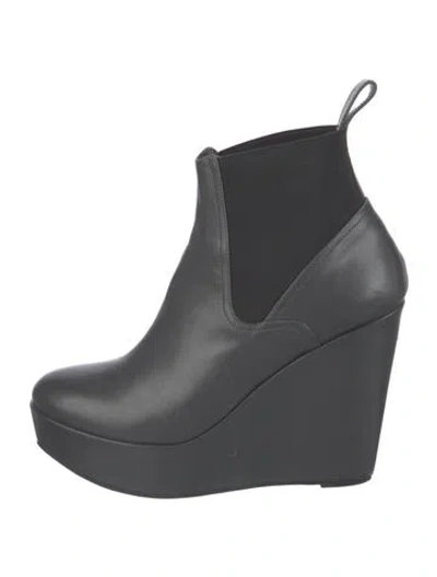 Pre-owned Robert Clergerie Leather Chelsea Boots In Multi