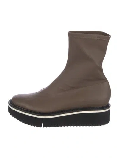 Pre-owned Robert Clergerie Leather Fringe Trim Accent In Brown