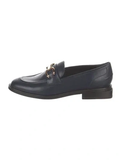 Pre-owned Robert Clergerie Leather Loafers In Blue