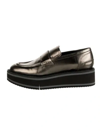 Pre-owned Robert Clergerie Leather Loafers In Green