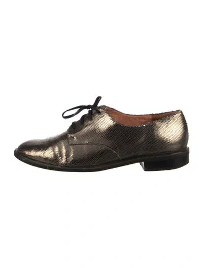 Pre-owned Robert Clergerie Leather Oxfords