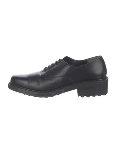 Pre-owned Robert Clergerie Leather Oxfords In Blue