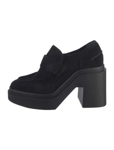 Pre-owned Robert Clergerie Leather Pumps In Black