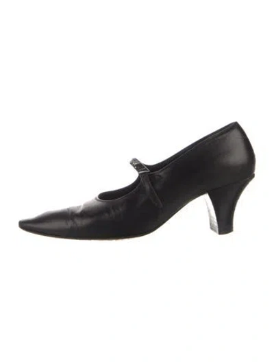 Pre-owned Robert Clergerie Leather Pumps In Black