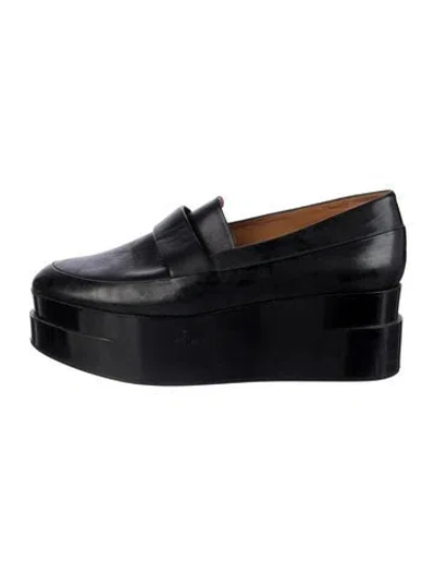 Pre-owned Robert Clergerie Leather Pumps In Black