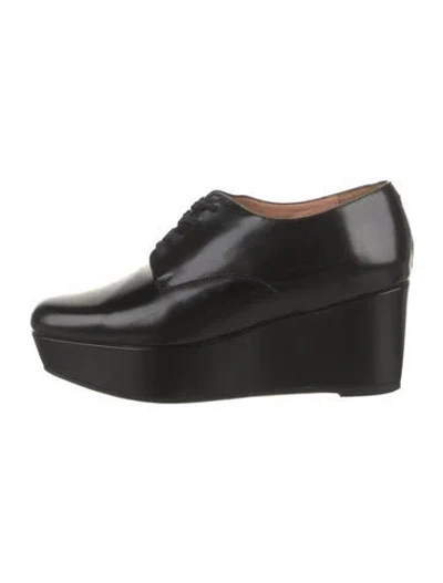 Pre-owned Robert Clergerie Leather Pumps In Black