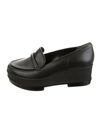 Pre-owned Robert Clergerie Leather Pumps In Black