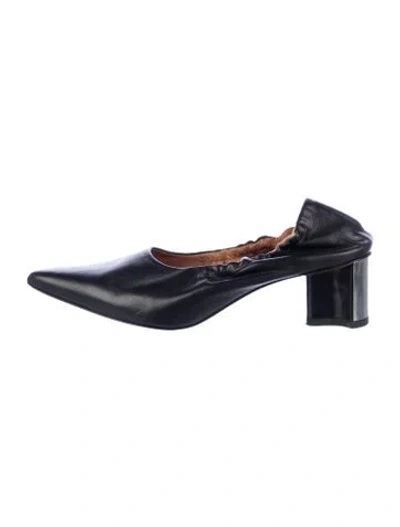 Pre-owned Robert Clergerie Leather Pumps In Blue