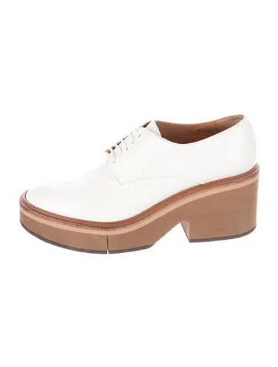 Pre-owned Robert Clergerie Leather Pumps In Neutrals
