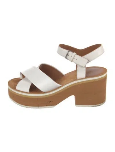 Pre-owned Robert Clergerie Leather Sandals