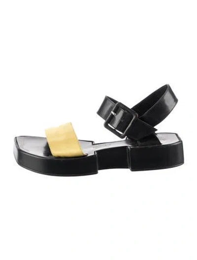 Pre-owned Robert Clergerie Leather Sandals In Multi