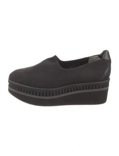 Pre-owned Robert Clergerie Leather Trim Embellishment In Black