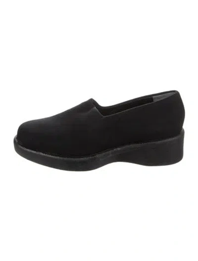 Pre-owned Robert Clergerie Loafer Sneakers In Black