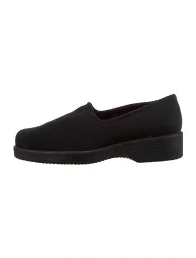 Pre-owned Robert Clergerie Loafers In Black