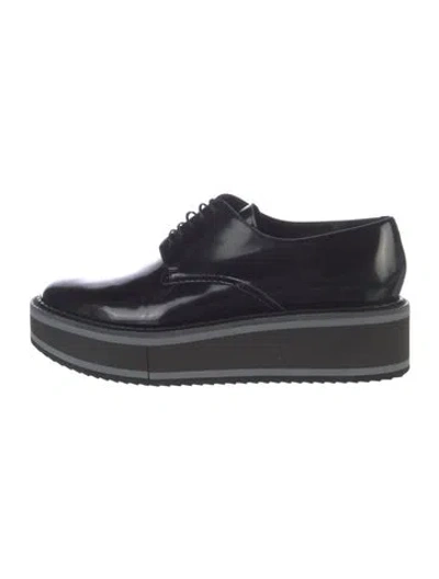 Pre-owned Robert Clergerie Patent Leather Mules In Blue
