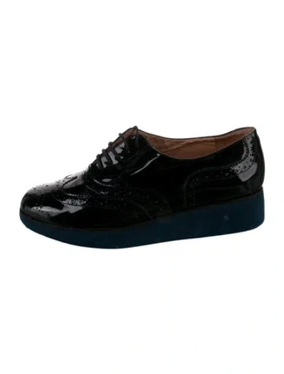 Pre-owned Robert Clergerie Patent Leather Oxfords In Multi