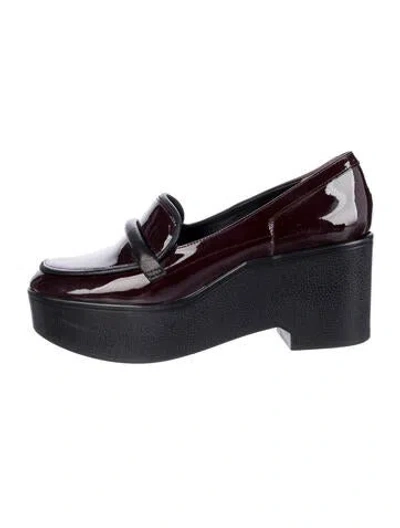 Pre-owned Robert Clergerie Patent Leather Pumps In Black