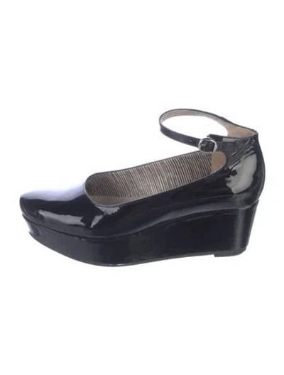 Pre-owned Robert Clergerie Patent Leather Pumps In Blue