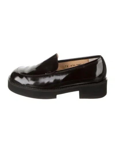 Pre-owned Robert Clergerie Patent Leather Pumps In Brown