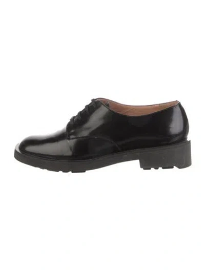 Pre-owned Robert Clergerie Patent Leather Sneakers In Black