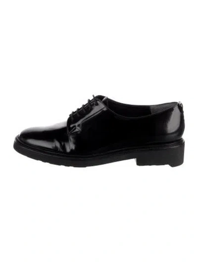 Pre-owned Robert Clergerie Patent Leather Sneakers In Black