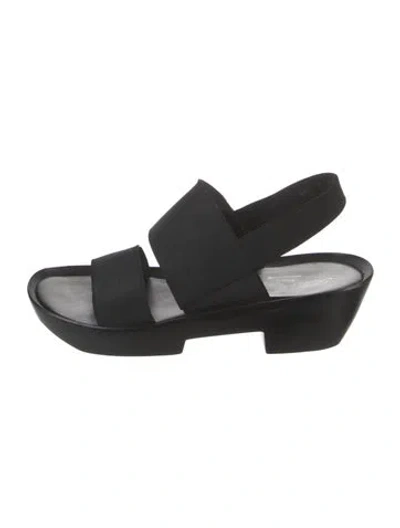 Pre-owned Robert Clergerie Slingback Sandals In Brown