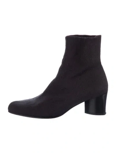 Pre-owned Robert Clergerie Sock Boots In Blue