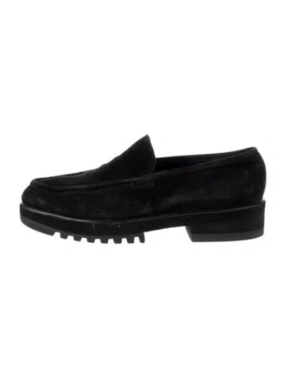 Pre-owned Robert Clergerie Suede Pumps In Black