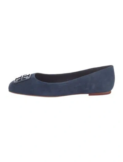 Pre-owned Robert Clergerie Suede Sandals In Blue