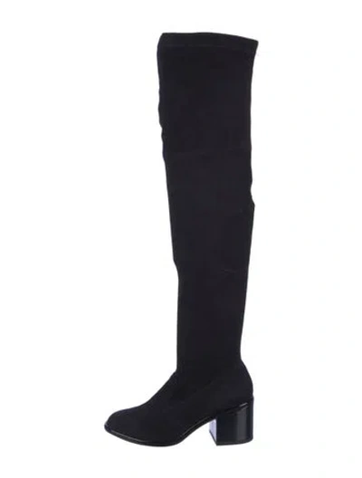 Pre-owned Robert Clergerie Suede Sock Boots In Multi