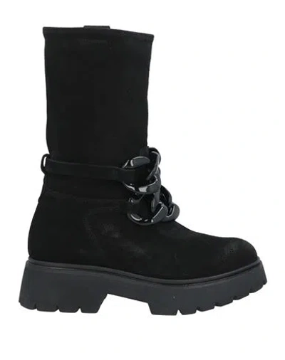 Robert Clergerie Woman Ankle Boots Black Size 7.5 Leather