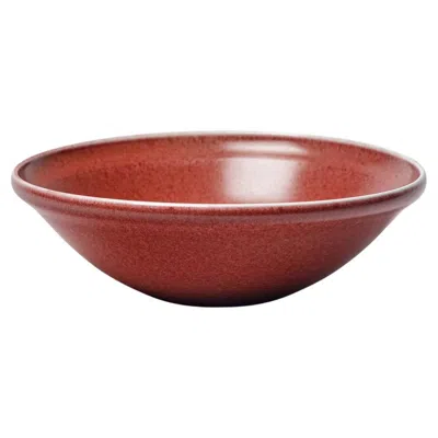 Pre-owned Robert Deblander Red Glazed Porcelain Cup By , Circa 1990.