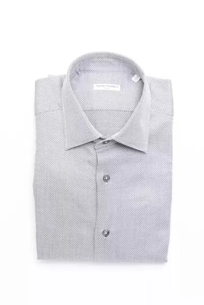 Robert Friedman Beige Cotton Men Men's Shirt In Sand