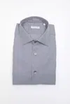 Robert Friedman Striped Slim-fit Shirt In Blue