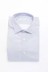 Robert Friedman Light-blue Cotton Shirt In Purple