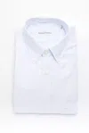 Robert Friedman Light-blue Cotton Shirt In White