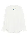 Robert Friedman Buttoned Top In White
