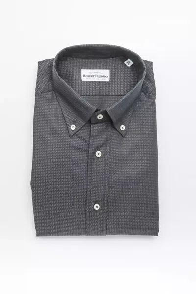 Robert Friedman Cotton Men Men's Shirt