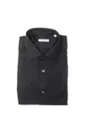 Robert Friedman Black Cotton Shirt In Black