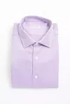 Robert Friedman Pink Cotton Shirt In Purple