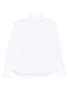 Robert Friedman Cotton Popeline Shirt In White