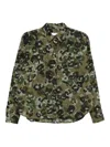 Robert Friedman Floral-print Button-down Shirt In Multi