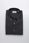Robert Friedman Black Cotton Shirt