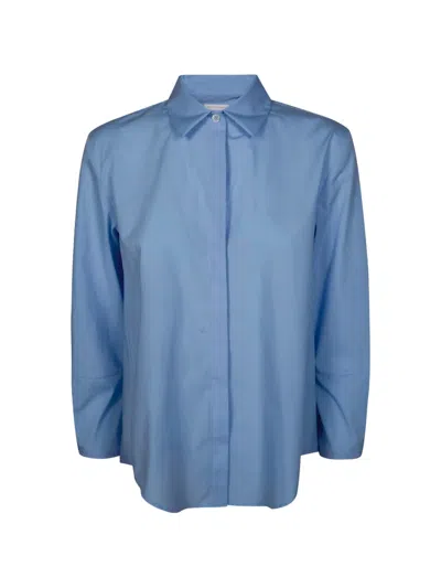 Robert Friedman Long-sleeve Shirt In Blue