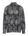 Robert Friedman Man Shirt Black Size 16 ½ Silk