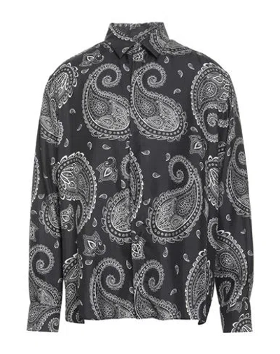 Robert Friedman Man Shirt Black Size 16 ½ Silk