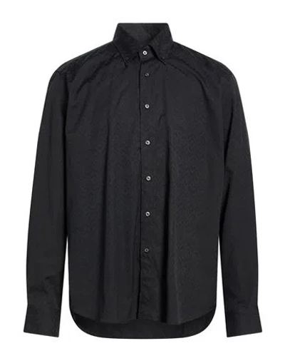Robert Friedman Man Shirt Black Size 17 ¾ Cotton