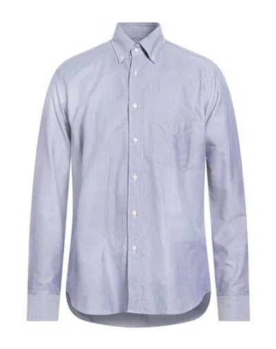 Robert Friedman Man Shirt Blue Size 16 ½ Cotton