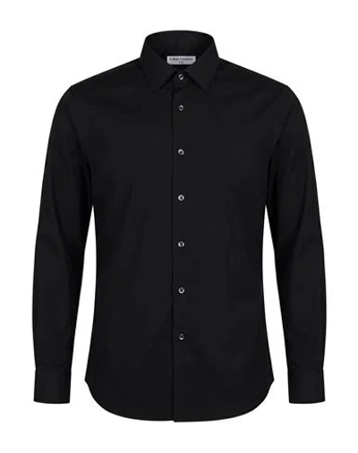 Robert Friedman Man Shirt Charcoal Size 17 ¾ Cotton, Polyamide, Elastane In Multi