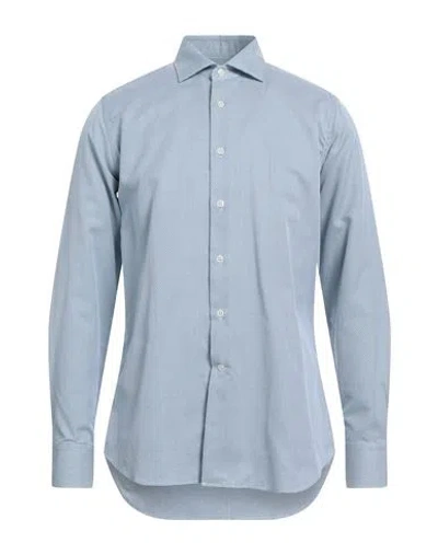 Robert Friedman Man Shirt Deep Jade Size 16 Cotton In Green